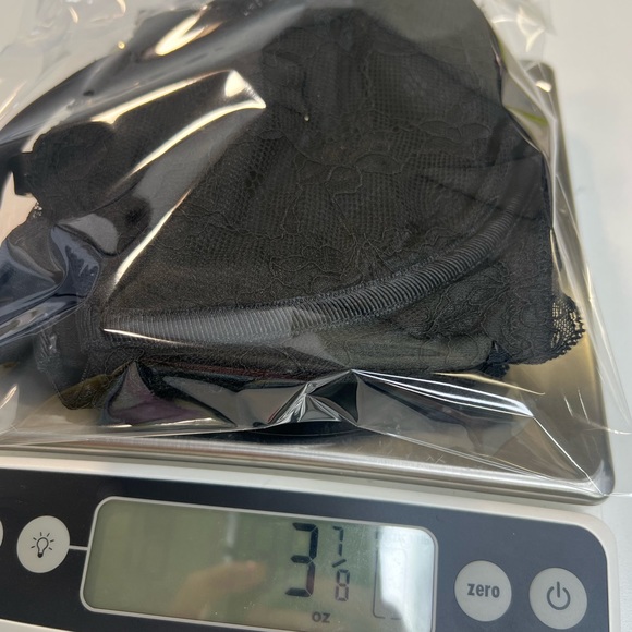 Cacique Black Lace Bra 38F - Picture 10 of 10